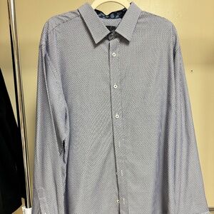 Quieti Mens Long Sleeve Button Down XL